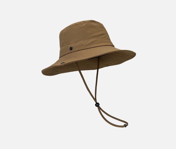 Udendørs bredskygget solhat (Brun 58 - 60 cm), junglesolhat til