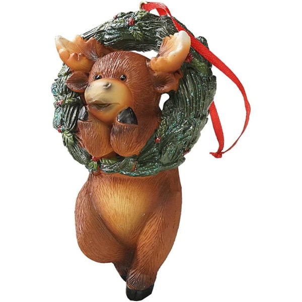 Jule-smådyrkrans-swing-pynt hengende dekor for X