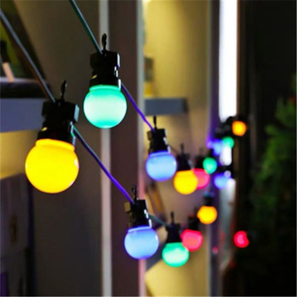 Guinguette ljusslinga 5M Multicolor IP65 - Utomhus elektrisk ljusslinga