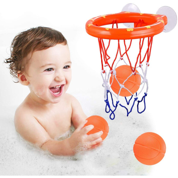 Bath Toy Fun Basketball Hoop & Balls Set for Boys and Girls Kid