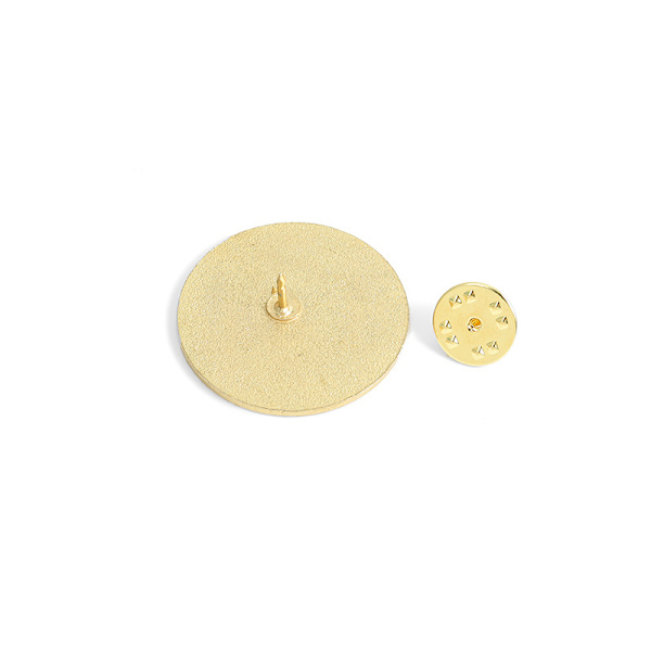 2 x emalipinniä (vuori ja aallot) Rintaneula Rintaneula Pins Metalli Bad