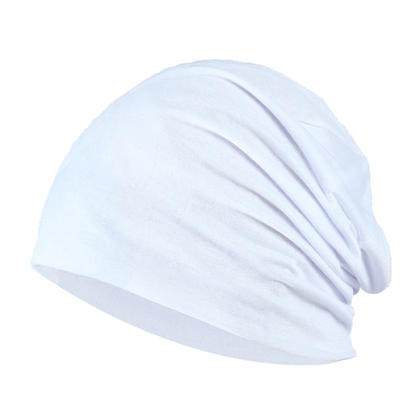 Lättvikts Jersey Beanie, för män och kvinnor, mjuk bomulls beanie