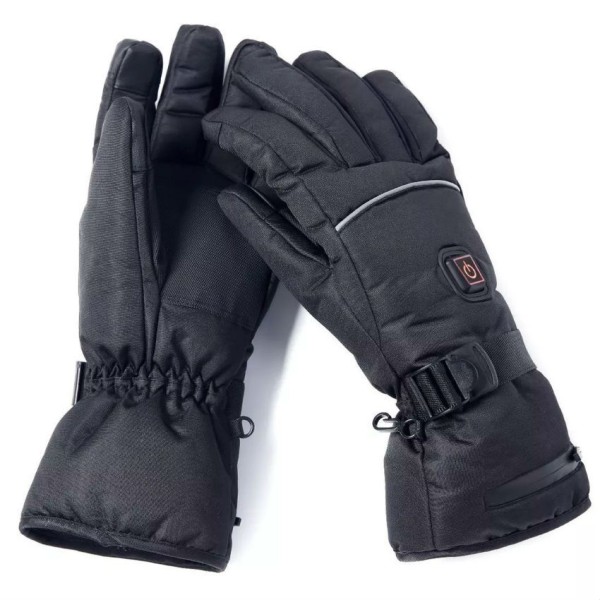 Three-speed thermostat electric heating gloves, battery box