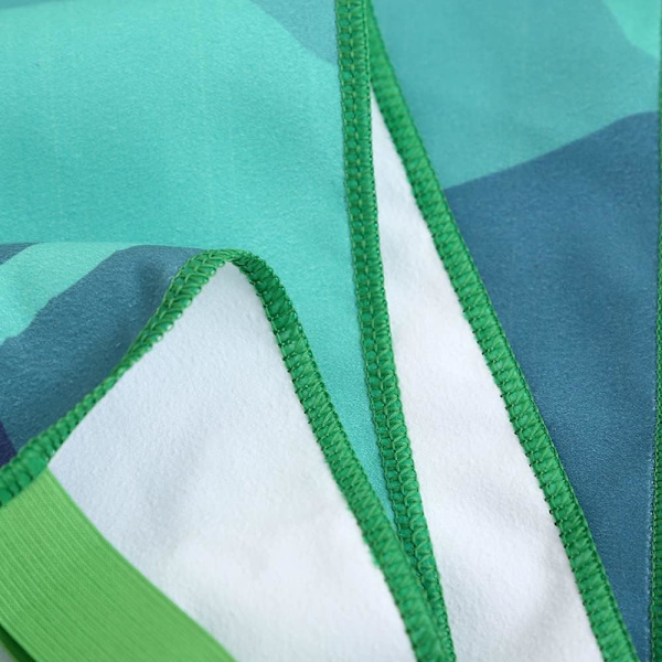 Mikrofiber Strandhåndkle Strandhåndklær Bærbar Ultra Lett Absorberende