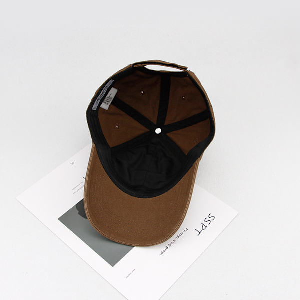 Dame Canvas Hat, Brun, One Size