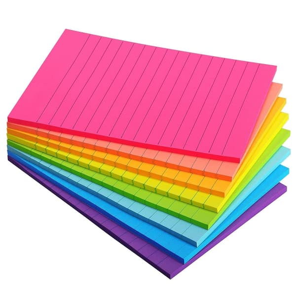 360 stk. Post-it sett, Post-it etiketter, Individuelle Post-it lapper, 100*150