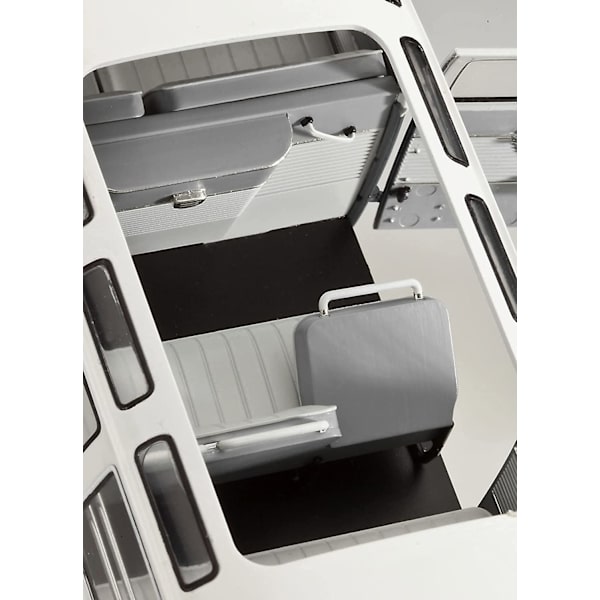 Modelbyggesæt - VW T1 Samba Bus, Rød/Hvid Volkswagen bus model retr