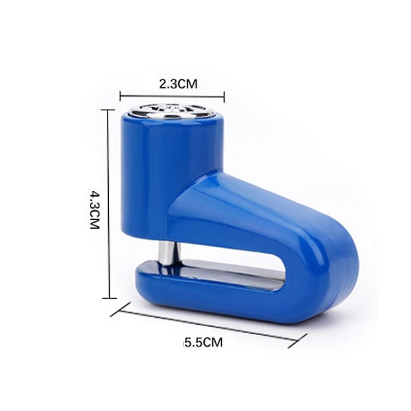 Cykel Säkerhets Disk Skivlås Cykel Bromslås（Svart）