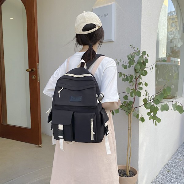 Skolesekk Junior High School Student Campus Fritidssekk Sim