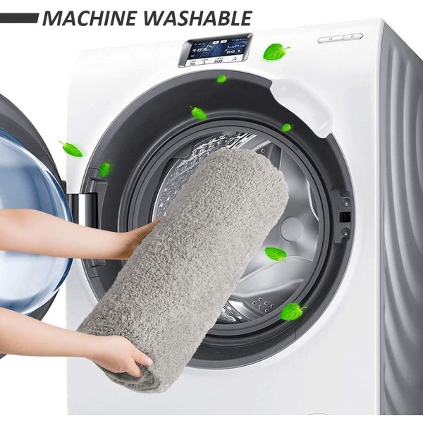 Badematte, 40*60CM sklisikker badematte, maskinvaskbar ekstra