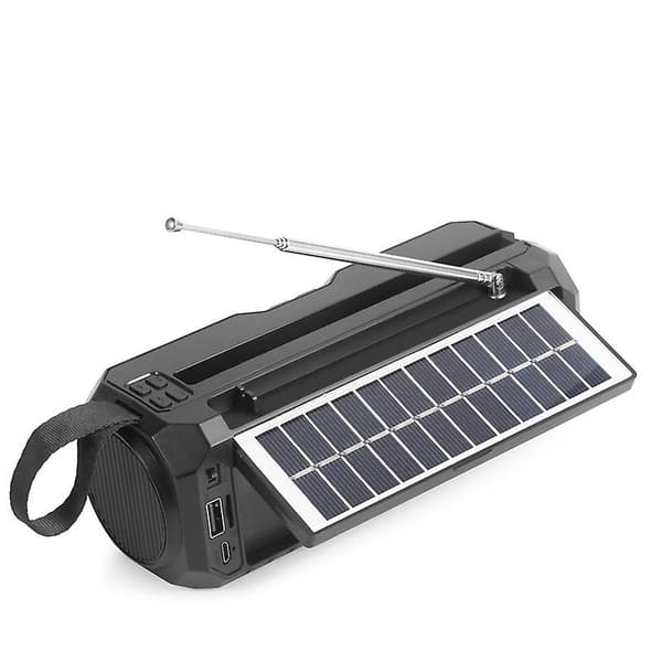 Bärbar trådlös högtalare solradio bärbar Bluetooth Sp