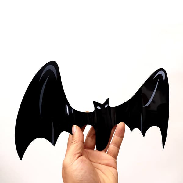 3D Multi-leddelt Vinger Foldning 30CM Halloween Stereoskopisk Bat Wal