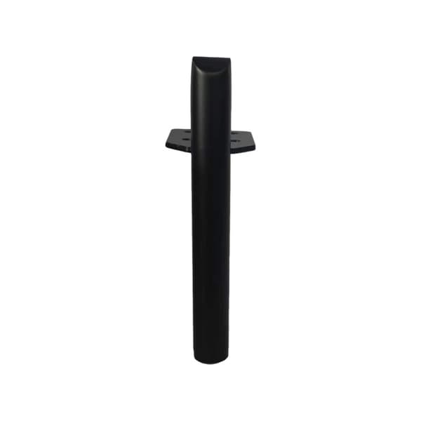 2 stk. 13 cm Møbelben, Sorte Metalbordben, DIY Møbler