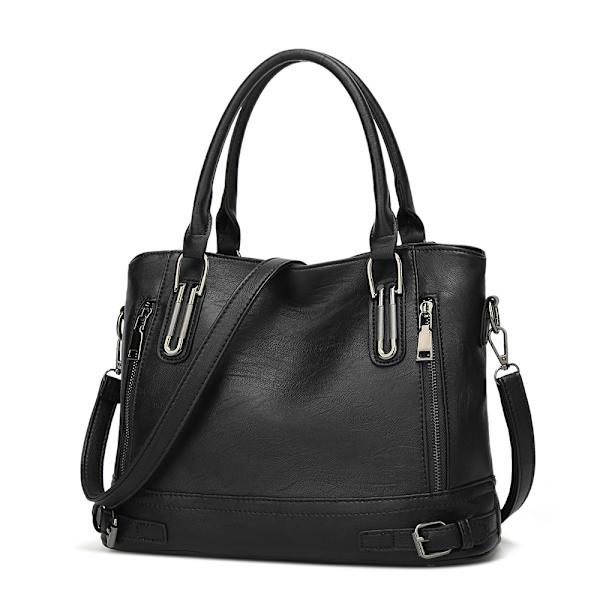 Damer Læder Håndtaske Designer Top-Handle Taske Vintage Tote Cros