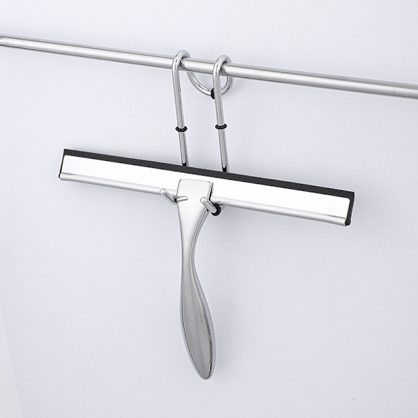 Rustfrit glas bruse squeegee, brusevisker 25 cm uden