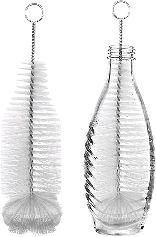 Pulloharja, edistyksellinen puhdistusharja lasipulloille, termospulloille