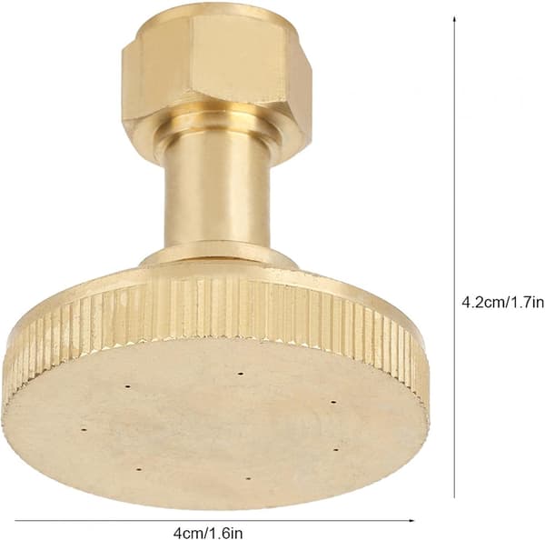 Dimsprutningsmunstycke, G1/4' Hontråd 7 Hål Spray Dimsprutning Vatten