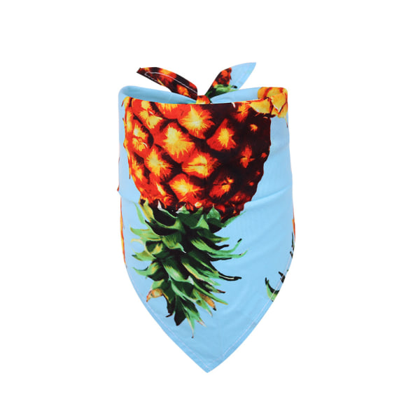 5 stk. kæledyrsbandanaer, sommerhunde bandana, hawaiiansk hundeskærf, trekant