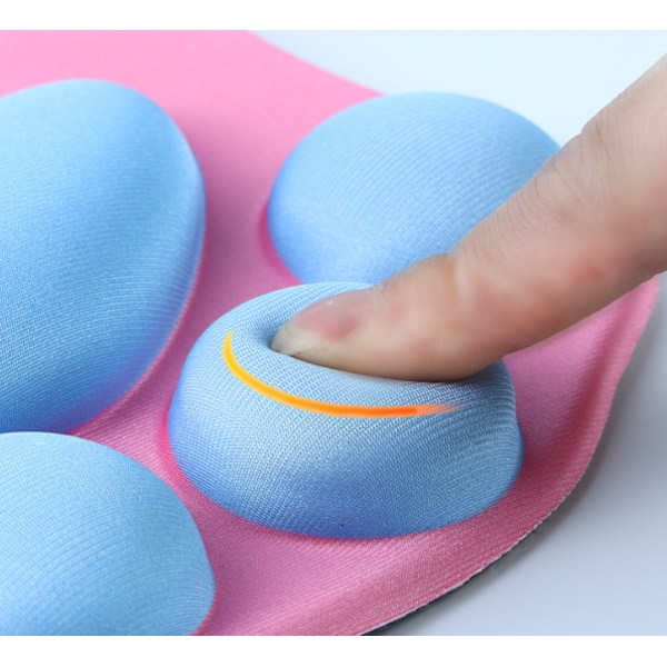 Ergonomisk musematte med gelpute