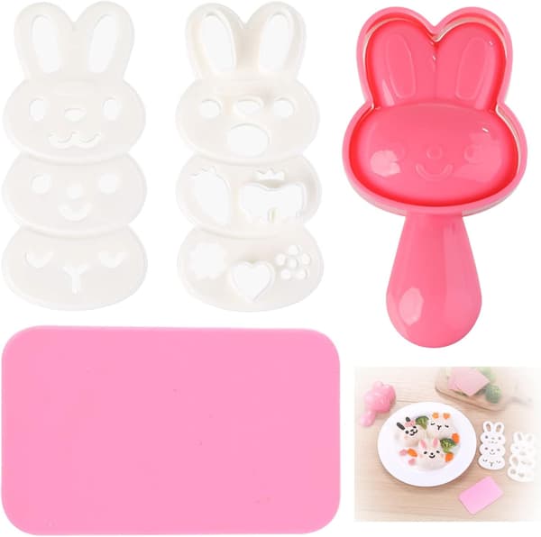 Bento Sushi Making Small Ball Rice Shape Set Onigiri Sushi Mold P