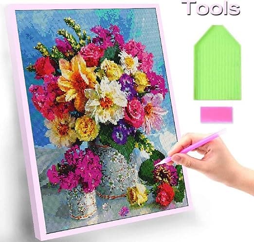 Diamantmaleri Ny DIY 5D Full Diamantmaleri Broderi Van