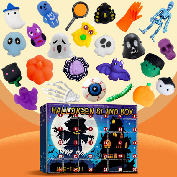 Halloween Blind Box Halloween Festgave Sæt Blind Box Legetøj Trick