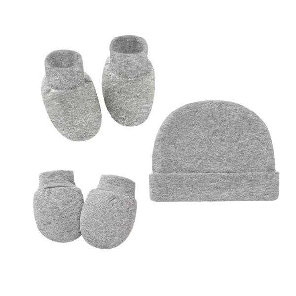 Newborn Hospital -hattu Baby hattu ja naarmuuntumattomat set 0:lle