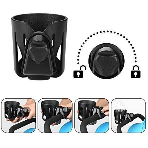 Universal kopholder, klapvognskopholder, cykelkopholder