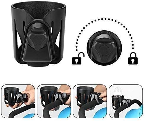 Universal koppholder, koppholder til barnevogn, sykkelkoppholder