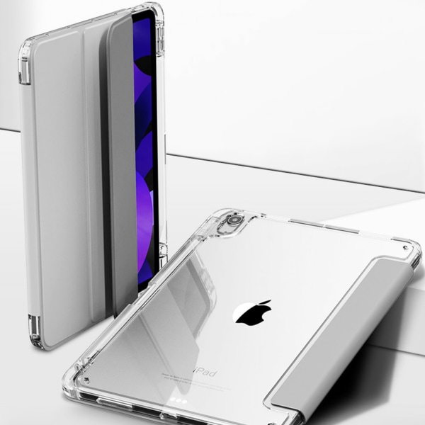 (Grå/Klar) Case speciellt designad för iPad2021/10.2