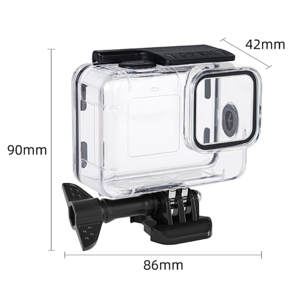 FitStill 60M/196FT Vanntett Kamerahus for GoPro HERO11/HERO1