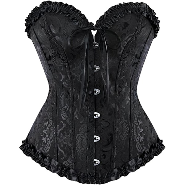 Kvinders Snørebånds-Overbust Korset Bustier Lingeri Bodyshape