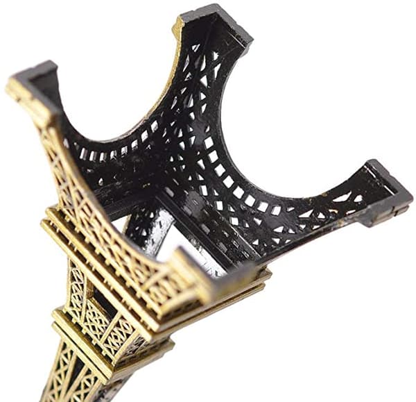 Eiffeltornet Modell Eiffeltornet Metall Staty Eiffeltornet Figur