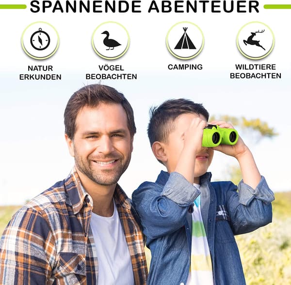 Et stykke grønne kikkert til børn - Bedste påskegave til små