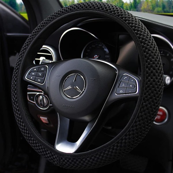 Universal Car Steering Wheel Cover Comfort Pustende Elastisk Ste