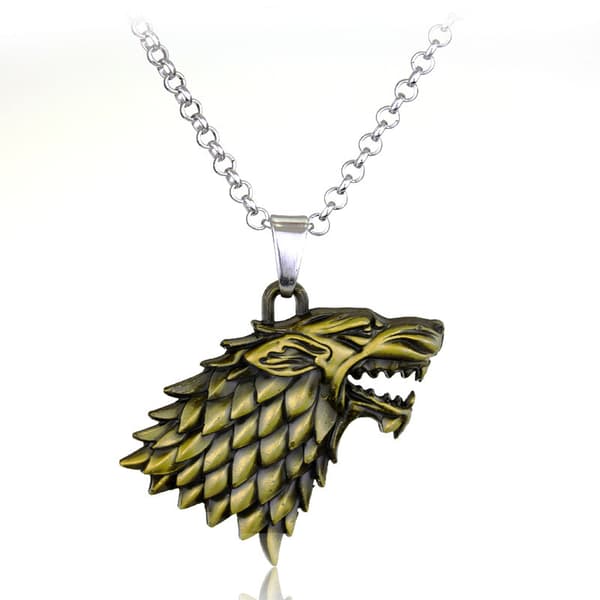 1 kpl Game of Thrones -miesten avaimenperä - Stark 3D -avaimenperä