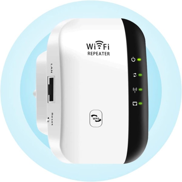 WiFi Range Extender Repeater, 300 Mbps trådløs router Signal Sup