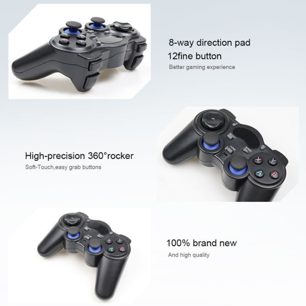 For PS3 PC TV Box Android 2.4G Wireless Gamepad Joystick Gam