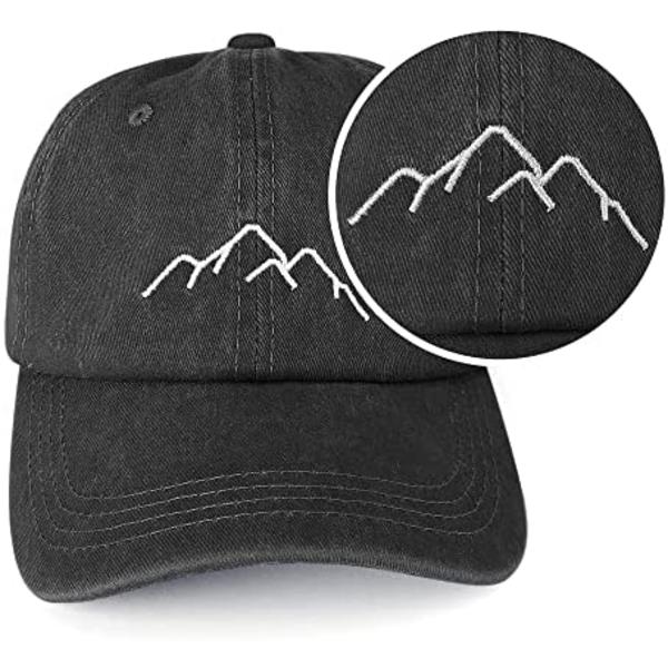 Basebollkeps för män Bomull Broderad Solhatt Unisex Justerbar Keps för Lastbilschaufför Spo