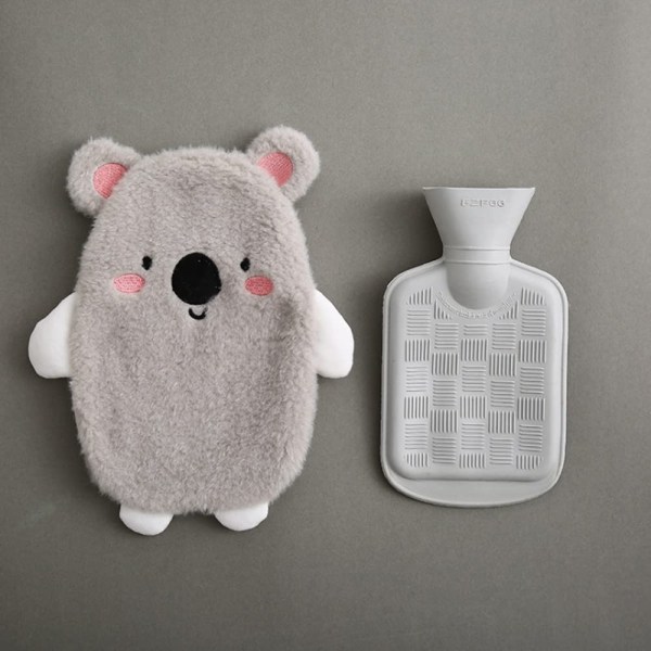 Hot Water Bottle with Soft Rubber Cover Leak Proof Hot Water