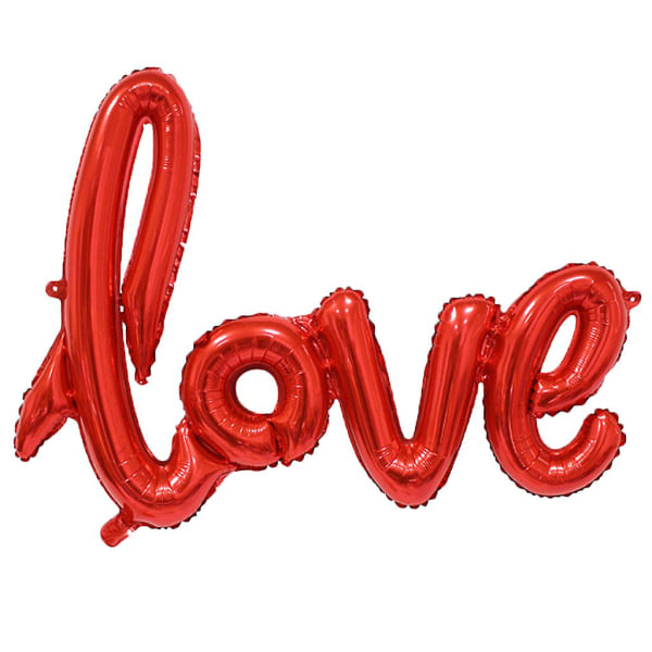 Kærlighedsbrev Folie Ballon Bryllupsdag Valentinsdag Del