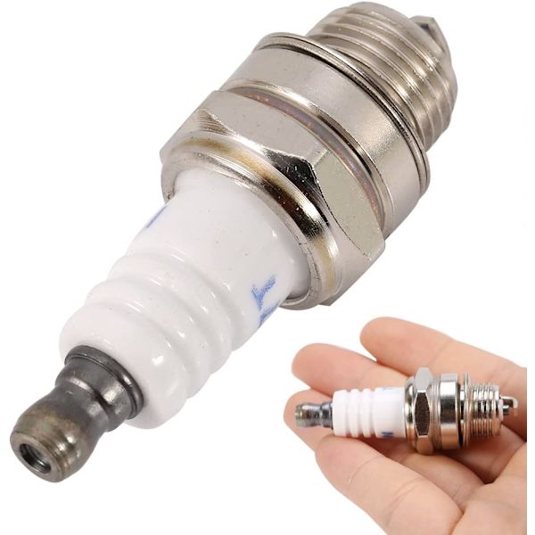 (2-pack) Tändstift Motorsåg Gräsklippare Liten Motor Tillbehör