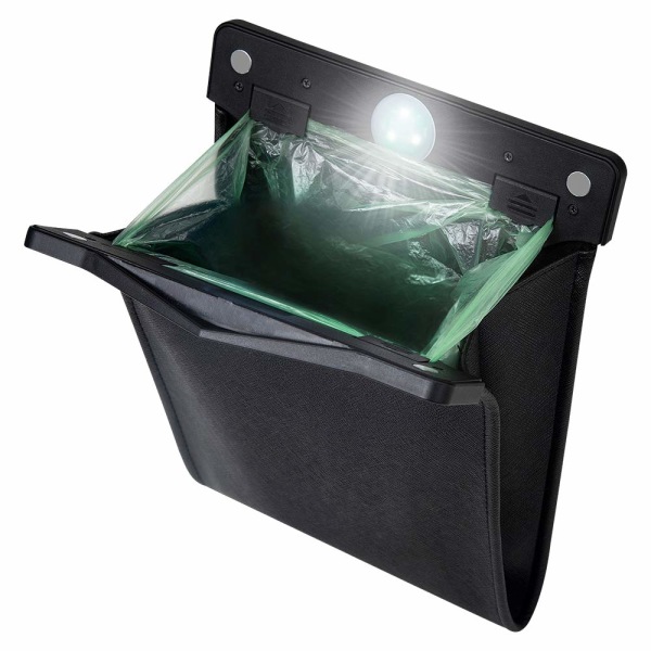 Smart LED -auton roskakori CAN roskapussi matkustajan puolella Ar