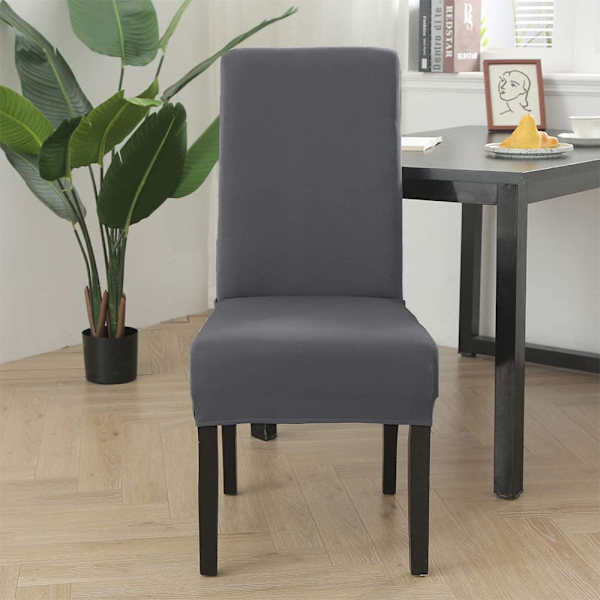 Ruokailutuolin irrotettava joustava tuolinpäällinen Navy blue