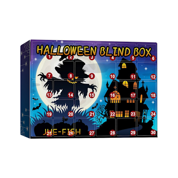 Halloween Blind Box Halloween Festgave Sæt Blind Box Legetøj Trick
