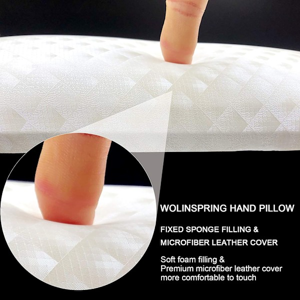 Nagelarmstöd, Handstöd för nagelmikrofiber Mjukt läder Manikyr