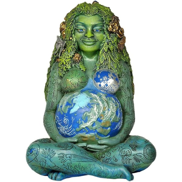 Mother Earth Statue, Gaia Statue Mother Earth Nature Resin F