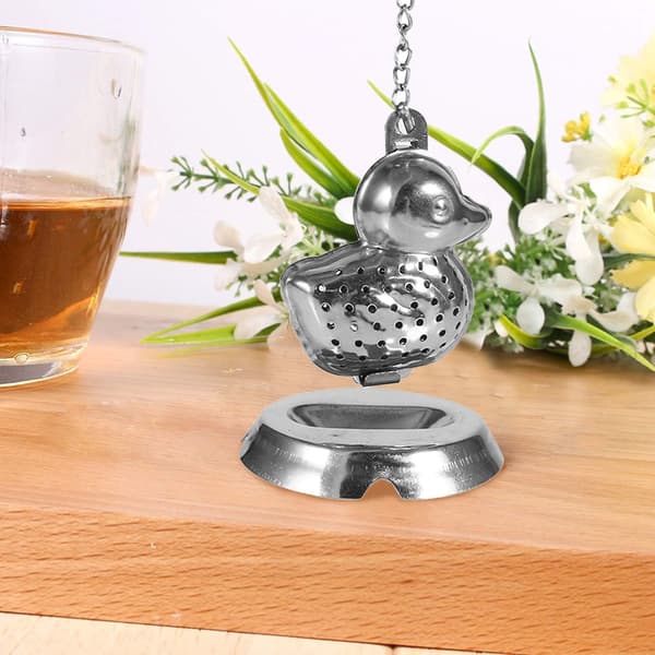 8/20 Rostfritt stål teinfuser mat formad djurformad ört