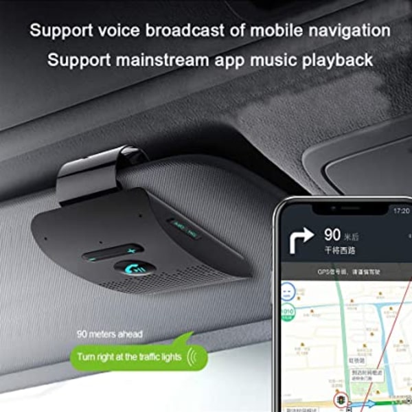 Bluetooth-auton sarja SP09 Langaton Bluetooth-kaiutin Handsfree-auto