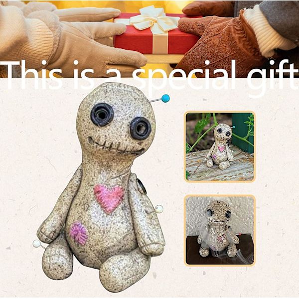 Voodoo-dukke røgelse brænder harpiks røgelse holder hjem ornament